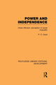 Book cover of: Power and Independence. By: Peter Cutt Lloyd