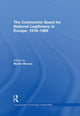 Book cover of: Communist Quest for National Legitimacy in Europe, 1918-1989. By: Martin Mevius