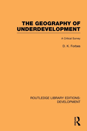 The Geography of Underdevelopment