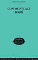 Book cover of: Commonplace Book. By: George Edward Moore