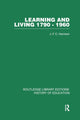Book cover of: Learning and Living 1790-1960. By: Harrison, J. F. C.