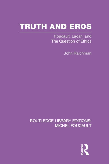Book cover of: Truth and Eros. By: John Rajchman