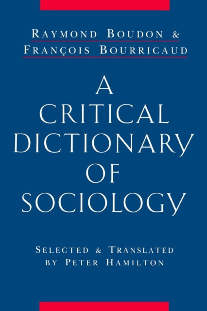 Critical Dictionary of Sociology