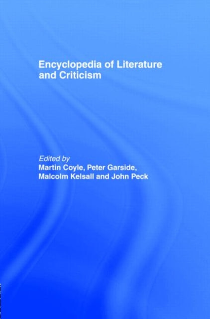 Encyclopedia of Literature and Criticism