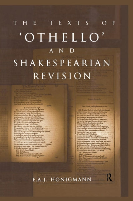 The Texts of Othello and Shakespearean Revision