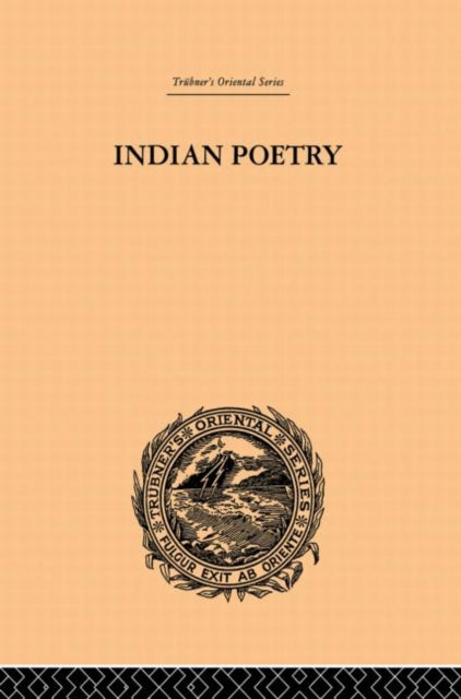 Book cover of: Indian Poetry. By: Edward Arnold
