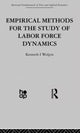 Book cover of: Empirical Methods for the Study of Labour Force Dynamics. By: Kenneth Wolpin