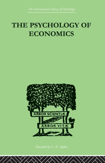 Book cover of: Psychology Of Economics. By: Weisskopf, Walter A, Walter A.