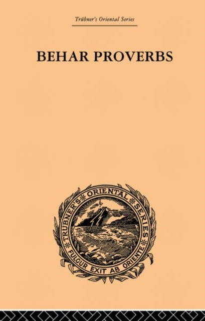 Book cover of: Behar Proverbs. By: John Christian