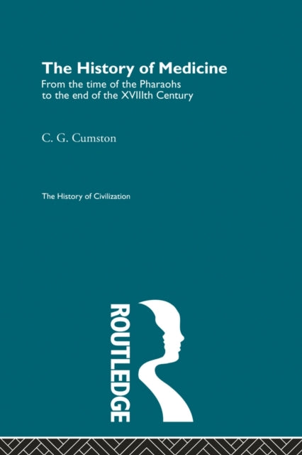 Book cover of: History of Medicine. By: C. G. Cumston