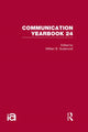 Book cover of: Communication Yearbook 24. By: William Gudykunst