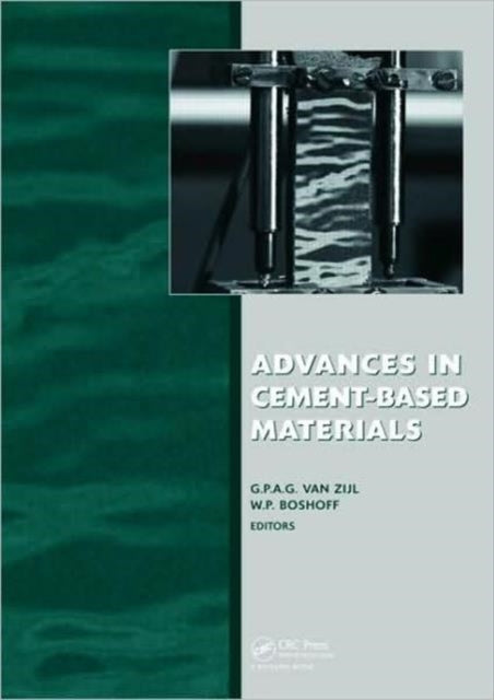 Book cover of: Advances in Cement-Based Materials. By: Billy Boshoff