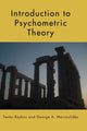 Book cover of: Introduction to Psychometric Theory. By: Tenko Raykov