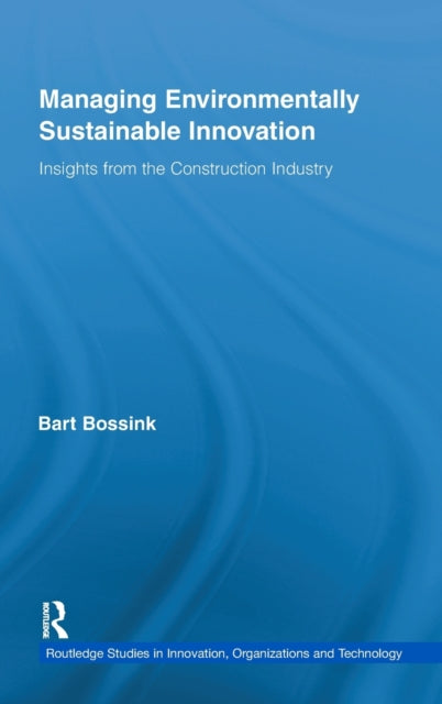 Book cover of: Managing Environmentally Sustainable Innovation