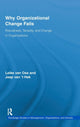 Book cover of: Why Organizational Change Fails. By: Leike van Oss
