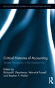 Book cover of: Critical Histories of Accounting. By: Richard K. Fleischman