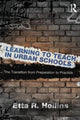 Book cover of: Learning to Teach in Urban Schools. By: Etta R. Hollins