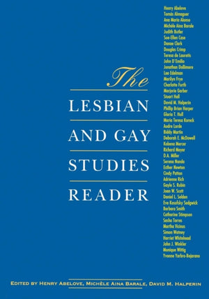 The Lesbian and Gay Studies Reader