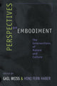 Book cover of: Perspectives on Embodiment. By: Gail Weiss