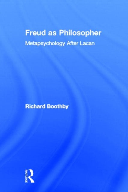 Freud as Philosopher