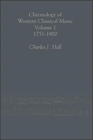 Chronology of Western Classical Music, 1751-2000