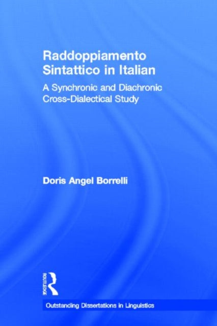Book cover of: Raddoppiamento Sintattico in Italian