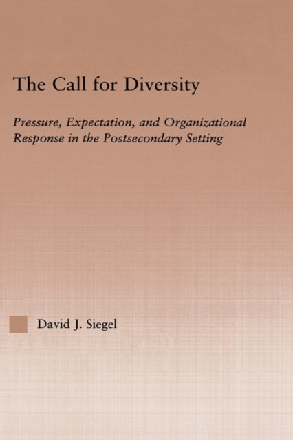 Book cover of: Call For Diversity. By: Siegal