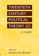 Book cover of: Twentieth Century Political Theory. By: Stephen Eric Bronner