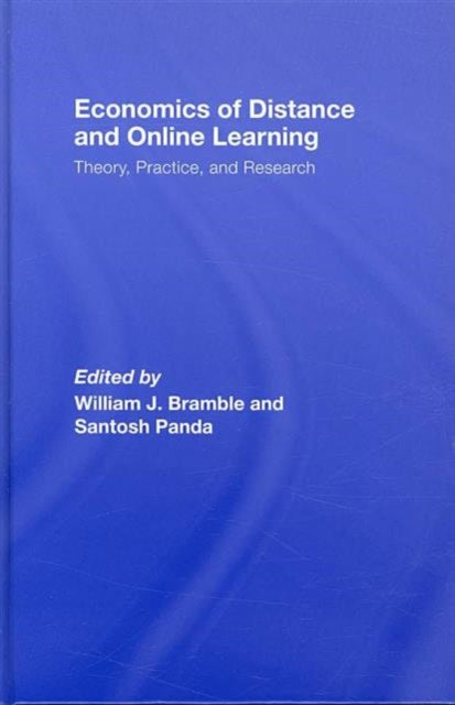 Book cover of: Economics of Distance and Online Learning. By: William Bramble