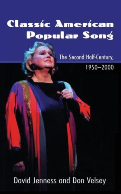 Book cover of: Classic American Popular Song. By: David Jenness