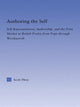 Book cover of: Authoring the Self. By: Scott Hess