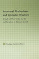 Book cover of: Structural Markedness and Syntactic Structure. By: Rodrigo Gutierrez-Bravo