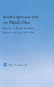 Book cover of: Great Depression and the Middle Class. By: Mary C. McComb