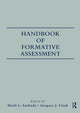 Book cover of: Handbook of Formative Assessment