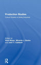 Book cover of: Production Studies