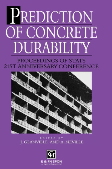 Book cover of: Prediction of Concrete Durability. By: J. Glanville