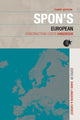 Book cover of: Spon's European Construction Costs Handbook. By: Langdon Davis