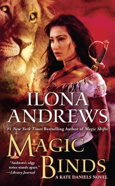 Book cover of: Magic Binds. By: Ilona Andrews