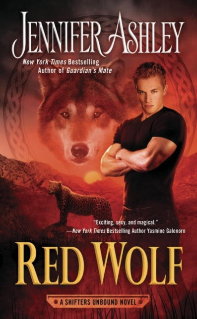 Book cover of: Red Wolf. By: Jennifer Ashley