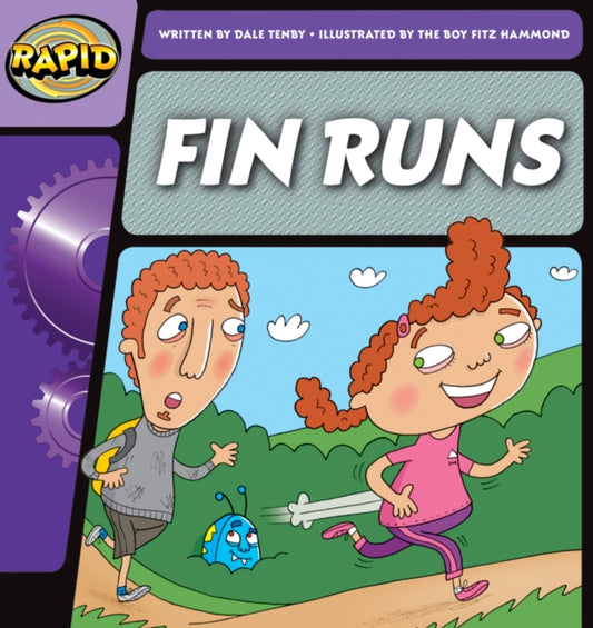Book cover of: Rapid Phonics Step 1: Fin Runs (Fiction). By: Dale Tenby