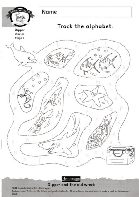 Book cover of: Storyworlds Yr1/P2 Stage 5, Animal World, Workbook ( 8 Pack)
