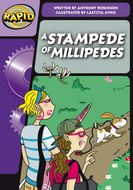 Book cover of: Rapid Phonics Step 3: A Stampede of Millipedes (Fiction). By: Anthony Robinson