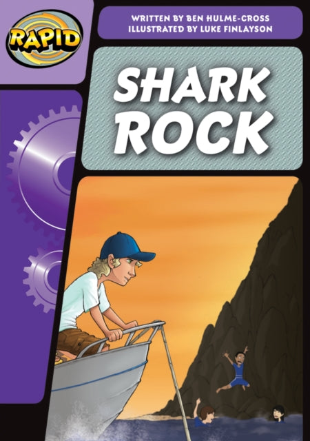 Book cover of: Rapid Phonics Step 3: Shark Rock (Fiction). By: Benjamin Hulme-Cross