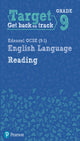 Book cover of: Target Grade 9 Reading Edexcel GCSE (9-1) English Language Workbook