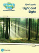 Book cover of: Science Bug: Light and sight Workbook. By: Deborah Herridge