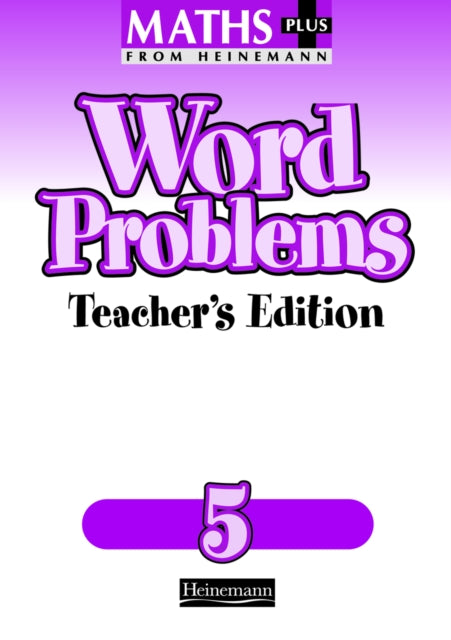 Book cover of: Maths Plus Word Problems 5: Teacher's Book. By: L.J. Frobisher
