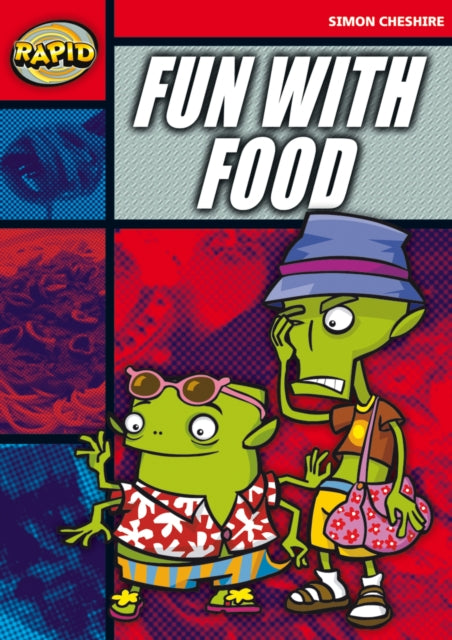 Book cover of: Rapid Reading: Fun with Food (Stage 5, Level 5A). By: Simon Cheshire