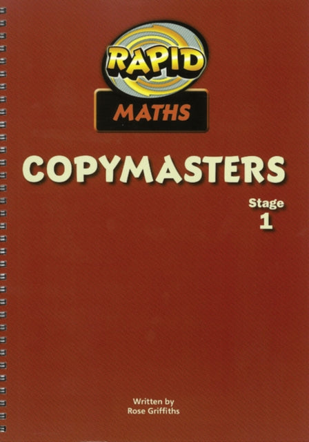 Book cover of: Rapid Maths: Stage 1 Photocopy Masters. By: Rose Griffiths