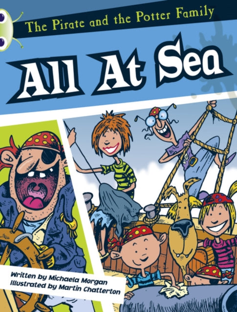 Book cover of: Bug Club Guided Fiction Year Two White A All at Sea. By: Michaela Morgan