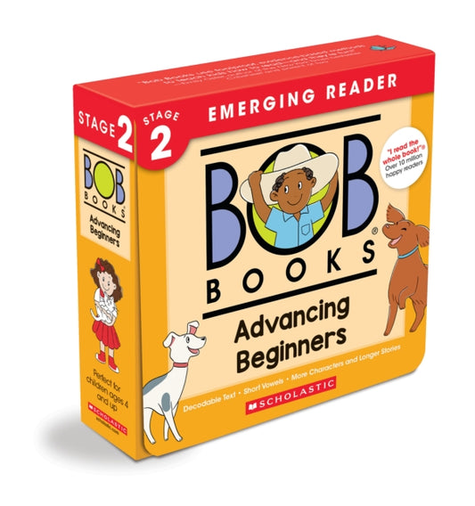Book cover of: Bob Books: Set 2 - Advancing Beginners Box Set (12 books). By: Bobby Lynn Maslen